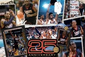 艾弗森将归来&穆大叔已不在！76人将邀请01东部冠军成员出席庆典