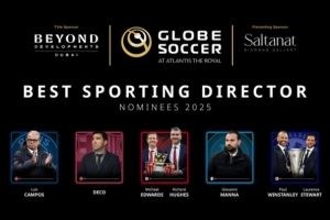 环足奖最佳体育总监候选:坎波斯、德科、爱德华兹、曼纳在列
